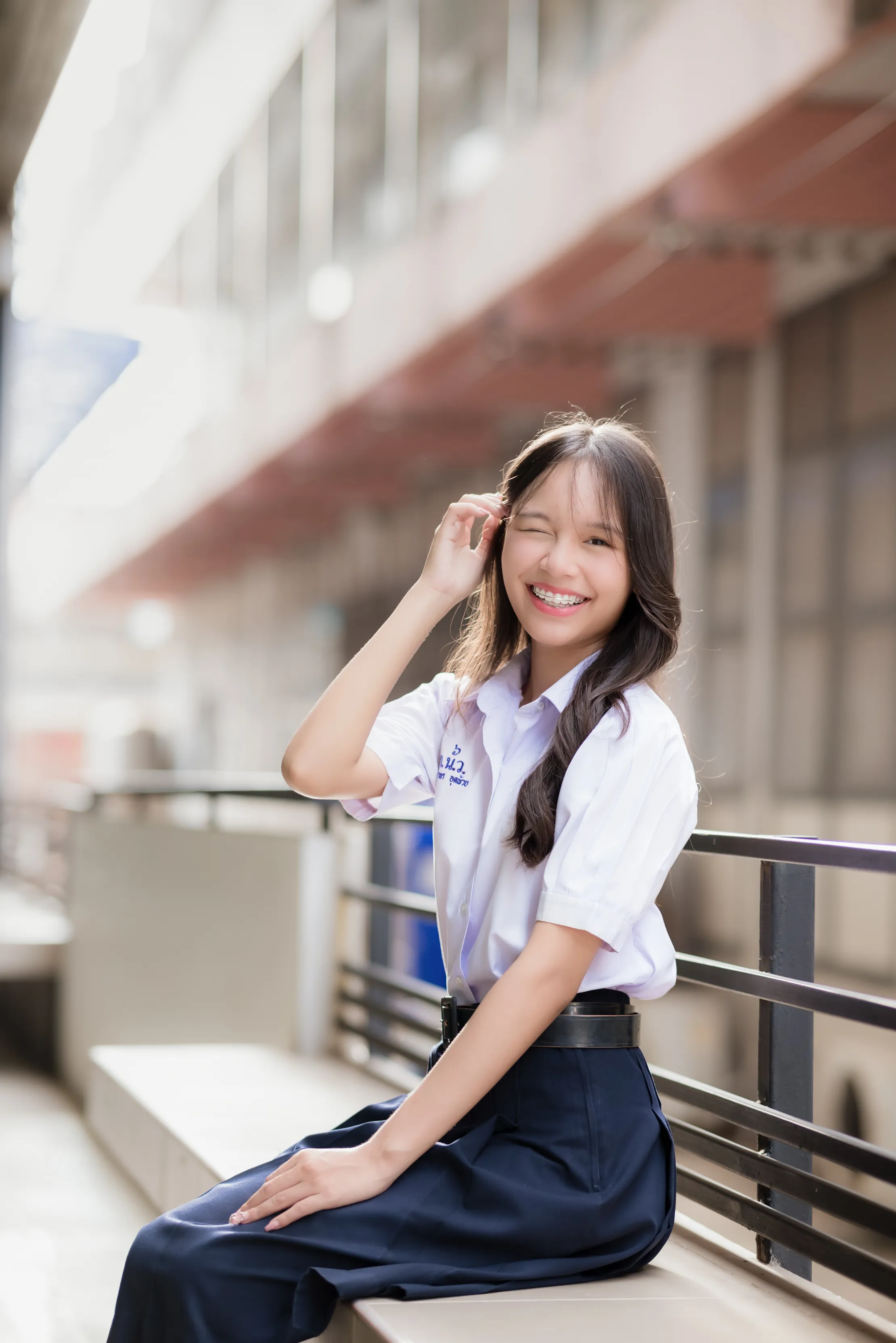 ตัวอย่างภาพถ่ายรับหมวกพยาบาล มหาวิทยาลัยขอนแก่น ช่วงบ่าย